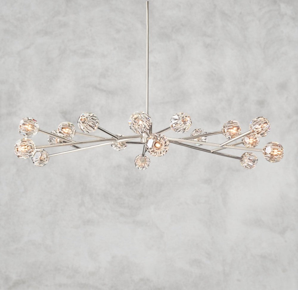 Boule De Cristal Round Chandelier 24", 36", 48", 60", 72"
